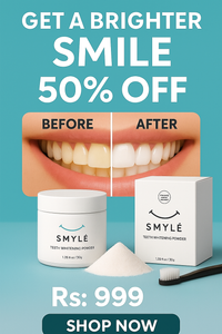 Smylè Natural Teeth Whitening Powder
