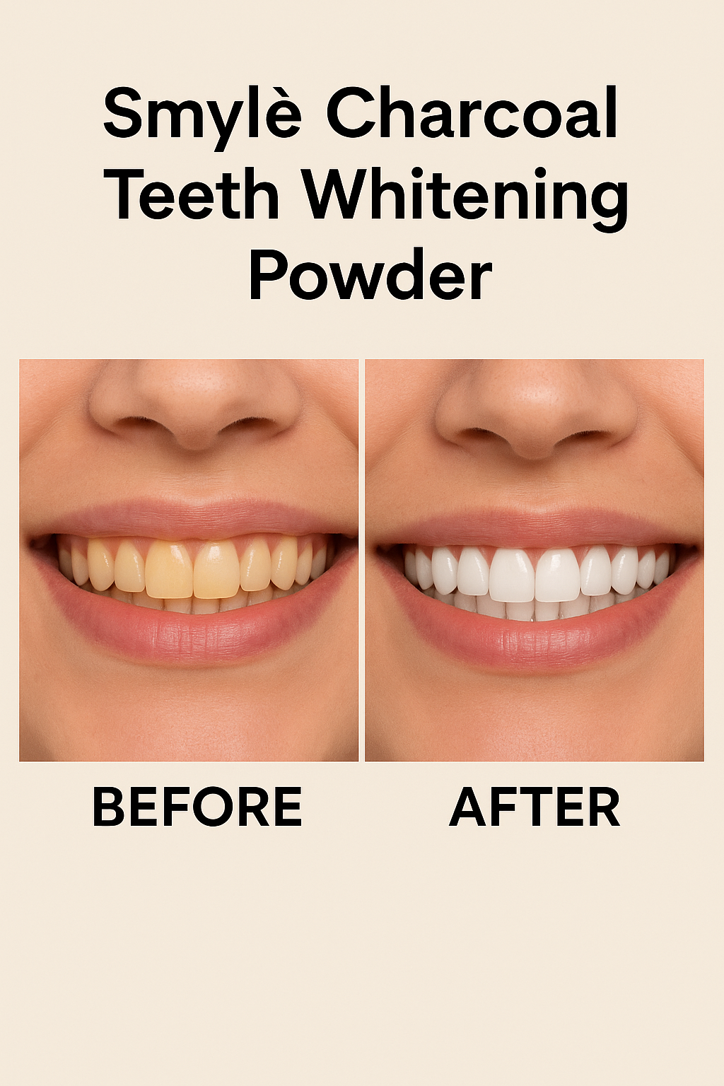 Smylè Natural Teeth Whitening Powder